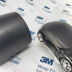 3M Car Wrap Roll 2080 Matte Black Metallic | M212 | (5ft x 8ft (40 Sq/ft)) | Automotive Vinyl Wrap for Cars - Car Interior Wrap & Exterior | w/Free Instawraps Pro Glove