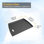 for 2025 Forester Wireless Charging Pad Mat Accessories, Non-Slip Waterproof Console Protection Mat - Forester(Premium/Sport/Limited/Touring) for Center Console, Silicone Black