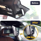 Fitcamx 2K Front and Rear Dash Cam Suitable for BMW 5 7 Series 2018-2023 530i 540i M550i 740i 750i M760i G30/G11, OEM Look, Dual 1440P+1080P HD Video, Loop Recording, WiFi & APP, G-Sensor, 64GB Card