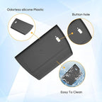 for 2025 Forester Wireless Charging Pad Mat Accessories, Non-Slip Waterproof Console Protection Mat - Forester(Premium/Sport/Limited/Touring) for Center Console, Silicone Black