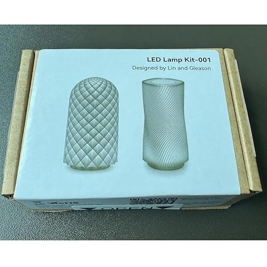 LED Lamp Kit 001 for Bambu Lab H2S/P2S/P1P/A1 Makerworld 3D Prints | 5V USB Powered, 3000K Warm White, Power-Off Color Storage, Adjustable Brightness & Color, DIY Hardware Spare Parts