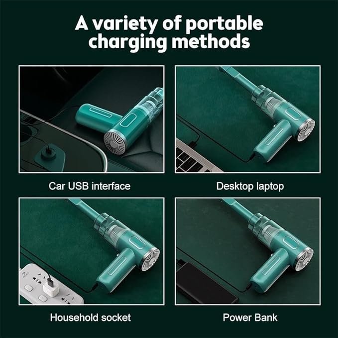 Powerful Vacuum Cleaner, Cordless Handheld Dry and Wet Wireless, car