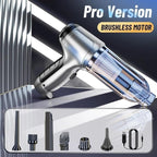 Powerful Wireless car Vacuum Cleaner with a Suction Power of 95,000Pa. Handheld