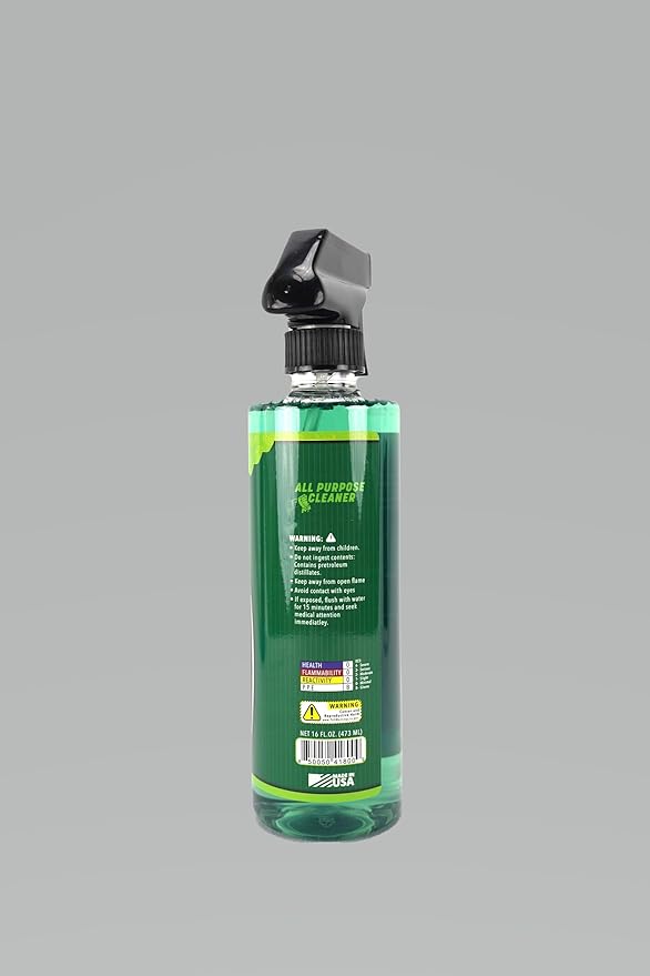 All Purpose Car Cleaner 16 oz (Pack of 2) | Interior & Exterior Detailing Spray | Degreaser for Engine, Wheels, Upholstery & Leather | pH Balanced | No Residue | Made in USA