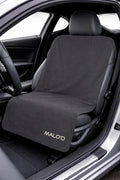 Malo’o SeatGuard Car Seat Cover Towel, Universal Seat Protector Towel for Trucks and Cars, Heavy Duty Seat Cover for Sports Gear, Dogs and Wet Clothing, Grey