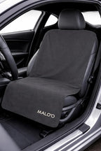 Malo’o SeatGuard Car Seat Cover Towel, Universal Seat Protector Towel for Trucks and Cars, Heavy Duty Seat Cover for Sports Gear, Dogs and Wet Clothing, Grey
