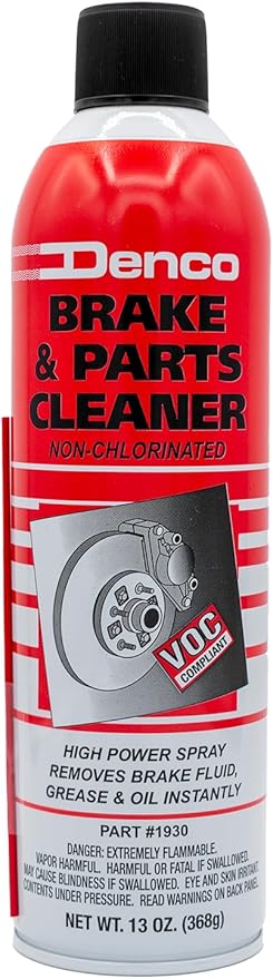 Denco #1930 Brake & Parts Cleaner - 13 OZ Net Wt - 15.3 FL OZ - 12 to 88 Pack (24)