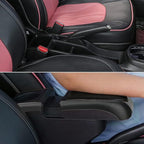 AULPHIKE Compatible with Nissan Note Armrest E-Power Center Console Organizer Armrests Double Layer Storage Space with USB Ports