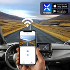 Fitcamx 4K Dash Cam Suitable for Toyota Corolla 2023-2026 Sedan Hybrid Hatchback, OEM Factory Look, 2160P UHD Video, Built-in WiFi & APP, Loop Recording, G-Sensor, Easy to Install, 64GB Card