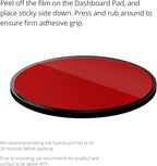 iOttie Adhesive Dashboard Pad for Car Mounts Dashboard Pad, Black , 3.1"L