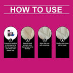 Car Interior Cleaner By, Convenient to Use, Fits All Car Interior Materials(1set)