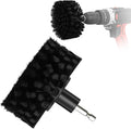 Soft Bristle Leather Brush for Drill, for Leather, Car Interior, Car Wheel, Upholstery, Furniture, Carpet