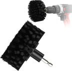 Soft Bristle Leather Brush for Drill, for Leather, Car Interior, Car Wheel, Upholstery, Furniture, Carpet