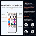 Solar-Powered Car Roof Light – Waterproof, Remote Control & Easy Installation, Solar Car Roof Light Kit, 8 Colors Wireless LED Strobe Lights with Remote Control for Trucks, Motorcycle, Vehicle (5pcs)