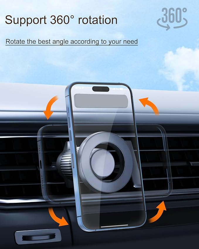 oricarmes 2025 Civic Magnetic Phone Mount Made for 2022-present 11th gen Civic
