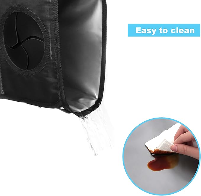 Femuar Leak Proof Car Trash Bag Large Capacity Waterproof Garbage Can with Lid for SUV Leopard Print