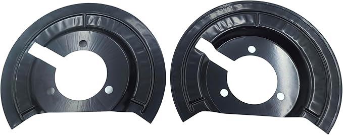 Pair Front Brake Dust Shields Right Left Fit For Dodge Ram 1500 Pickup 2002-2010 For Ram 1500 2011-2018 For Ram 1500 Classic 2019 924-684, 68232018AA