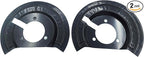 Pair Front Brake Dust Shields Right Left Fit For Dodge Ram 1500 Pickup 2002-2010 For Ram 1500 2011-2018 For Ram 1500 Classic 2019 924-684, 68232018AA