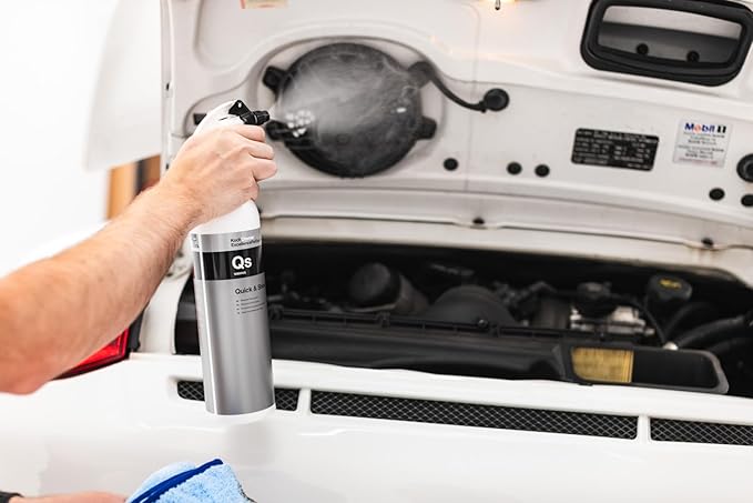 KOCHCHEMIE Quick & Shine Allround Finish Spray - Cleans, Maintains, and Preserves All Smooth and Painted Surfaces; Ideal for Quick Finishing and Showroom Exhibition Use (1 Liter)
