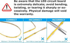 iJDMTOY RGBW Multicolor LED Circuit Board Front Lamp Ambient Accent Lighting Kit Compatible with Infiniti 2014-2021 Q50, Control by Smartphone