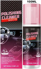 Car Interior Cleaner - 100ml Interior Detailer | Deep Cleaning Car Dashboard Cleaner, Vehicle Detailer Spray for Fading Cracking Aging Armrest Boxes Center Console Leather Seat Dashboard Trim