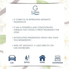 G's Breeze Vanilla Air Freshener – Rich, Creamy Aroma of Vanilla - Sweet Floral Scent - Ideal for Home, Car, Office - Long-Lasting Fragrance - Create a Serene Ambiance Around You