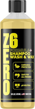 ZER06 The Ultimate Car Wash Soap with Special Shine Formula - Carnauba Wax And Ultra Concentrated Forumula - Pressure Washer - Foam Cannon With Bucket Soap Conditioner - Ph Neutral