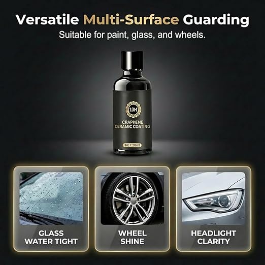 Cristal Serum – Advanced Graphene Ceramic Coating for Cars, 2026 New Quick Effect Car Coating Spray for Shine & Protection, 10H Graphene Coating for Auto Car Detailing (3)