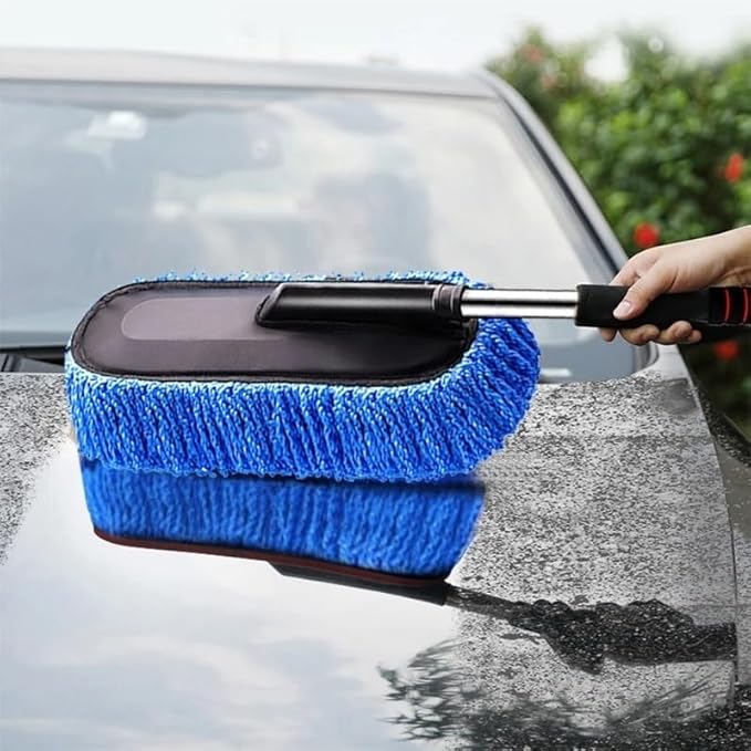 Car Wash Brush Wheel Brush Scrub Brush Soft Bristle Cleaning Brush Vehicle Detailing Tool Paint Protection Truck SUV Auto Care(Blue Set 3pcs)
