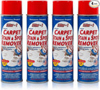 Carpet Spot Remover, Stain and Red Wine Remover and Spot Treatment for Oil, Grease, Urine, Cleaning Performance for Rugs, Upholstery, Fabrics. 18 Fl oz Pack of 1 (72 Fl Oz (Pack of 4))
