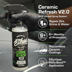 Ethos Ceramic Refresh – Ceramics Coating Spray & Ceramic Sealant for Instant Gloss – Paint Restorer with 6+ Months Car Sealant Protection – SiO2 Spray for Car Detailing