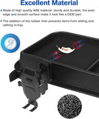 Autorder Phone Holder Mount for Jeep Grand Cherokee 2022 2023 2024 2025/Grand Cherokee L 2021 2022 2023 Center Console Dashboard Organizer with Phone Stand with Anti-Slip Mat