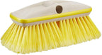 STAR BRITE Premium 8" Soft Brush Head W/Bumper - Dual Connections Fit Either Standard 3/4" Threaded Poles or Extend-A-Brush Handles (Soft) (Yellow) (040161)