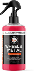 Wheel & Metal Cleaner (8 oz.) | Removes Brake Dust, Grease, Dirt and Road Grime | Safe on Chrome, Steel, Alloy, Painted, Clear Coat, Powder Coated, Steel, and Anodized Aluminum Wheel & Metal