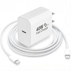 iPhone 17 16 15 Charger Fast Charging Type C Chargers 40W USB C Charger Block iPhone 17 16 15 Air Pro Max Chargers with 6FT Cable for iPhone 17/17 Plus/17 Pro Max/16 Plus/16 Pro Max/15 Max/iPad Pro