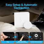 AutoPro X Android Auto Wireless Adapter Samsung DeX Box - Wireless Android Auto Adapter YouTube, ESPN, Netflix in Car Streaming Device - Use Every Google Play Store App from Your Galaxy Phone
