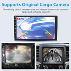Junsun 5G WiFi (64GB ROM) Car Radio Stereo for Dodge Ram 1500 2500 3500 2013-2019,Wireless Wire CarPlay/Android Auto,9" HD Screen Support Cargo Rearview,GPS DSP RDS BT 5.0 AM/FM Auto AC