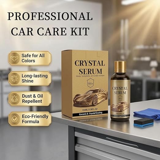 2PCS PTZ Cristal Serum, Advanced Graphene Ceramic Coating for Cars | 9H Graphene, Ultimate Quick Effect Car Coating Spray for Shine & Protection, Nano Coat Restore for Paint, Glass & Wheel