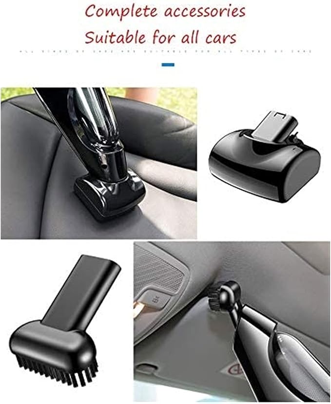 Portable Car Vacuum Cleaner: High Power Handheld 100W 12v Car & Auto Accessories Kit for Detailing and Cleaning Car Interior