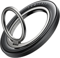 Lamicall for MagSafe Magnetic Phone Ring Grip - 360° Rotating Ring Holder with [Smooth Damping], Crystal Clear Finger Grip Kickstand, Strong Mag Safe Accessories for iPhone 17 Pro Max Air, All Phones