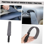 PRETYZOOM 3pcs Vent Brush Cleaner Soft Bristle Automotive Air Conditioner Outlet Duster Tool for Detailed Cleaning Trucks Suvs for Dust Removal Tight Spaces