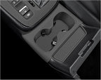 Temmis Center Console Silicone Cup Holder Kit for Honda CRV 2023-2026 (Gasoline & Hybrid), Insert Center Consel Electrostatic adsorption Cover for Honda CRV 2023-2026-Black
