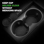 9PCS Center Console Organizer Set for Tesla Model Y Juniper 2026, Console Storage Tray Kit with Anti-Slip Wireless Charging Pad, Armrest Organizer & Cup Holder Insert (Not for Standard)