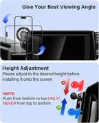Phone Holder for Honda CR-V CRV 2023-2026/HR-V HRV 2023-2026/Pilot 2023-2026 Accessories 7/9-Inch Screen Fixed Clip, Magnetic Phone Mount Compatible with MagSafe, Magnets CR V Cell Phone Holder