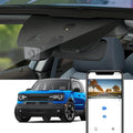 Fitcamx 4K Dash Cam Suitable for Ford Bronco Sport 2021-2025 (HD2-D5500), 5 Pin Plug, OEM Factory Look, UHD 2160P Video, Built-in WiFi & APP, Loop Recording G-Sensor, Plug & Play, 64GB Card