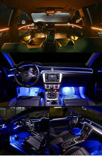 Car LED Interior Lights Strip APP Control, Car Neon Lights Kit with 236 inches Fiber Optic, Music Mode Sound Active Cars Atmosphere Ambient Lighting Kit (6 in 1)