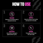 Muc Off 664US Nano-Tech Motorcycle Cleaner, 1 Liter - Fast-Action, Biodegradable Motorbike Cleaning Spray - Safe On All Surfaces and All Types of Motorcycle Pink