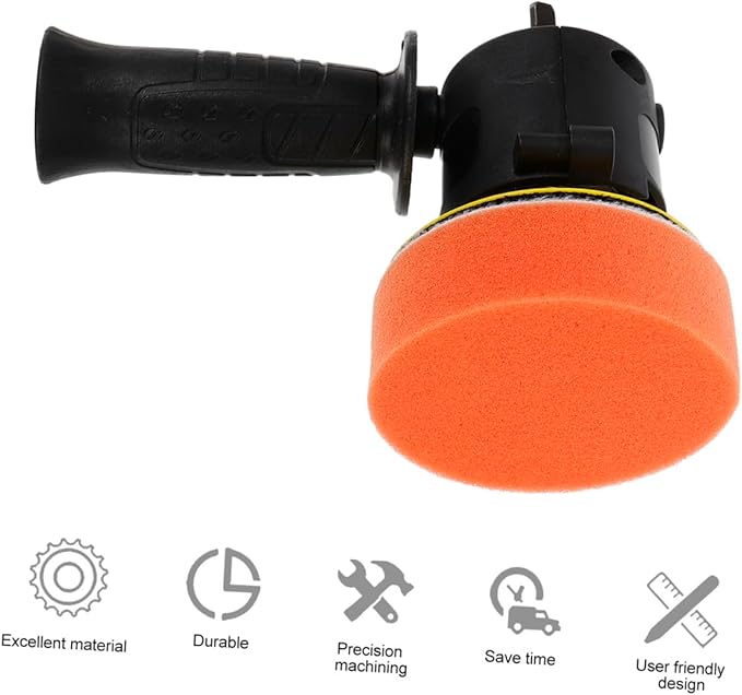Car Polishing Kit with Durable Buffing Pads Easy to Install Drill Attachments for Auto Detailing for Car Waxing and Headlight Restoration