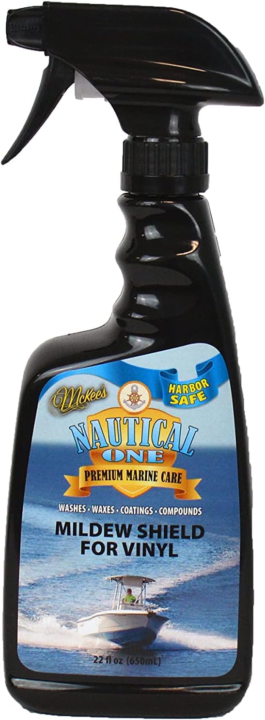 Nautical One Marine Grime Shield for Vinyl | Prevents Build-Up and Staining on Boat Cushions