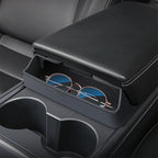 for Tesla Model Y 2024-2020 and Model 3 2023-2017 Accessories Center Console Organizer Tray Armrest Storage Box Silicone Sunglasses Coin Holder